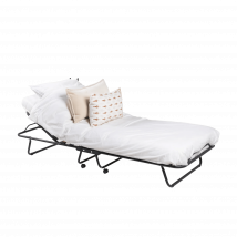 Troonz  Campingbed Napoli  90 x 200 cm  Zwart