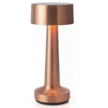 Goliving  Classic Tafellamp Oplaadbaar  21cm  Roos