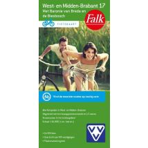 Falkplan - fietskaart 17 West- en Midden-Brabant