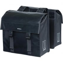 Basil  fietstas dubbel Urban load zwart 48-53L  Zwart