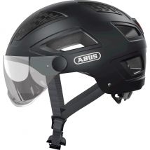 Abus  helm Hyban 2.0 ACE velvet black L 56-61  Zwart