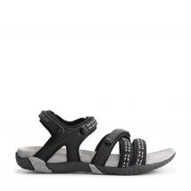 Travelin' Leira dames  Outdoorsandalen  Zwart