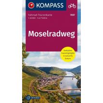 KOMPASS fietskaart 7007 Moselradweg