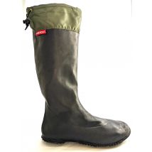 Pokeboo  TREAD Uniseks Regenlaarzen Opvouwbaar  Zwart-Groen