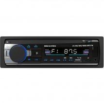 Strex  Autoradio met Bluetooth  1DIN  Zwart