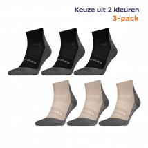 Head   Cool  3 paar  Wandelsokken  Zwart