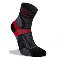 Hilly  Trail Anklet Medium sokken  Rood  Zwart