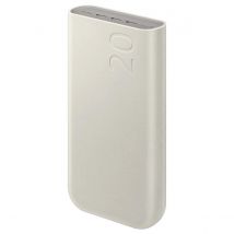 Samsung  20000 mAh Powerbank Snellader  USB-C  Beige