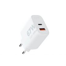 XTorm Adapter  Gan2 Ultra Usb C + Usb A Pd 67w  Zwart