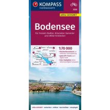 Kompass fietskaart 3333 Bodensee