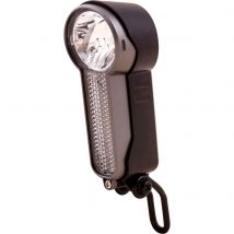 Spanninga  koplamp X&O 25 batterij  Zwart