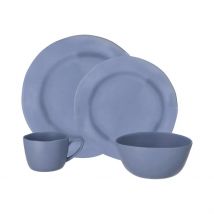 Travellife  Soria Serviesset Blue 16-delig  Blauw