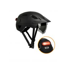 R2B  Fietshelm voor Speed Pedelec  Unisex  Zwart