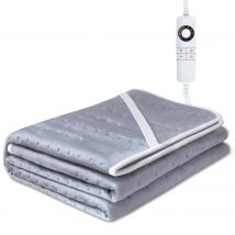 STAUS&BACH  2 Persoons elektrische onderdeken  Grijs