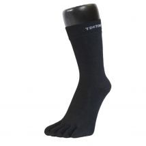 Toetoe  Outdoor Mid-Calf Wollen teensokken  Zwart