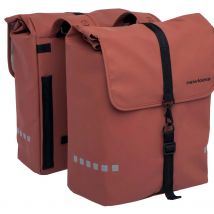 New Looxs  Dubbele Fietstas Odense Double 39 L  Bruin