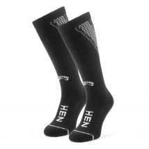 Hen Sportsgear   Compressiesokken  2 paar  Zwart
