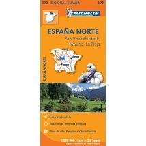 Michelin  wegenkaart Regional 573 Spanje noord