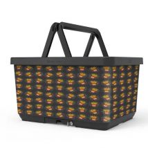 The Basky Company  Fietsmand Basky Fry Me  Rood