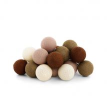 Cotton Ball Lights  Outdoor Lichtslinger  Verlengset  Terraza  Meerkleurig