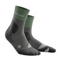 Cep  Hiking Merino Mid-Cut Compressie Heren  Groen  Grijs