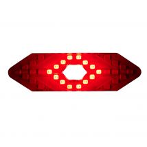 Dunlop  Fietslamp Oplaadbaar  Achterlicht  Zwart