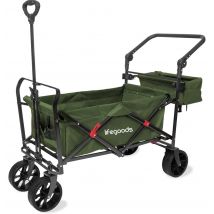 Lifegoods  Bolderkar  Tot 120KG  90L  Groen
