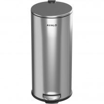 Avalo  Pedaalemmer 30L  RVS  Zilver