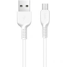 Hoco   USB A naar Micro USB Kabel  2 Meter  Wit