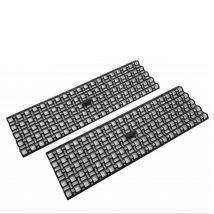 Milenco  Giant Lattice Grip Mats (2 stuks)  Zwart