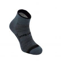 Wrightsock  Coolmesh Quarter sokken  Donker Grijs