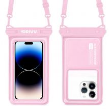 Drivv.  Waterdicht Telefoonhoesje  6.8" Roze  Roze