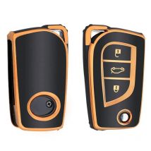 Dutch Shield  Sleutelhoesje  Toyota goud C3  Zwart-Goud