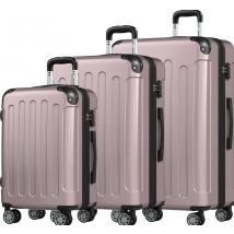 Trvlmore  Kofferset  3 Delig  45L  Lichtroze