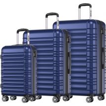 Trvlmore  Kofferset  3 Delig  38L  Donker Blauw