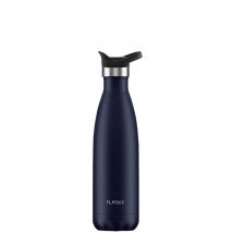 Flaske  500 ml  RVS Drinkfles  Donker Blauw