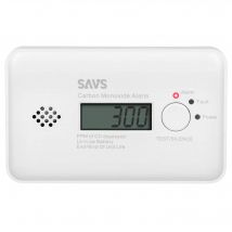 Savs  C10 Koolmonoxidemelder  Wit