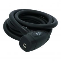 Dyto  Spiraalslot 180/8 Zwart  Zwart