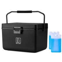 Brisby   Koelbox  12L  Draaghendel  Zwart