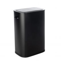 Qlt No Less  QLT Prullenbak met Sensor  55 Liter  Zwart