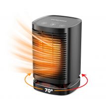 Vulpes Goods   Elektrische Kachel  950W  Zwart