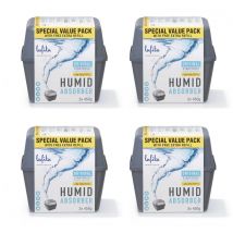 Lafita  Vochtvanger bak  4 stuks  8x navulling 450g  Grijs