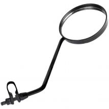 MIRAGE  spiegel rond groot, zwart  Zwart