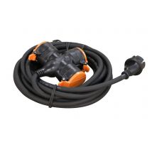 Relectric  PRO Verlengsnoer 5m  Zwart