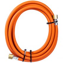 Sievert  propaanslang  4 m  Ø4 mm  3/8" LH  Oranje