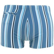 Schiesser   Rits Zwemboxer Retro  Heren  Staalblauw