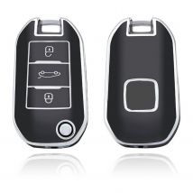 Dutch Shield  Sleutelhoesje  Peugeot zwart A3