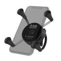 Ram Mount  X-Grip telefoonhouder met tie-rips  Zwart