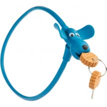 Pexkids  kabelslot siliconen Flappie blauw  Goud