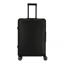 Travelite  aluminium 4w trolley m Zwart  Zwart